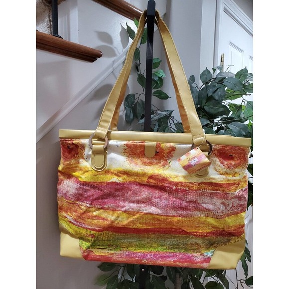 Flavia's Women's Multicolor Polyester Cross Body Stylish Overnight Bag - Picture 11 of 14